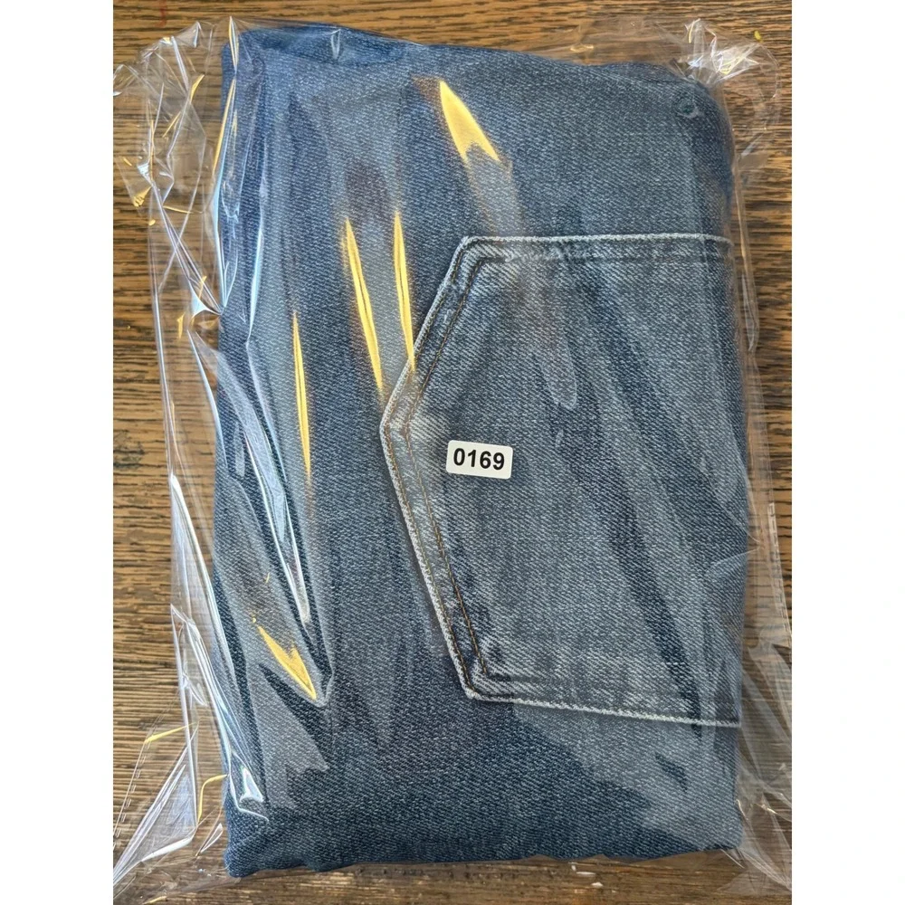 AGOLDE Nico High Rise Slim Fit Distressed Jeans Blue Size 31
